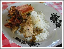 Babi gulung, popular dish in Bali