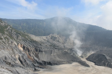 Tangkuban Perahu volcano